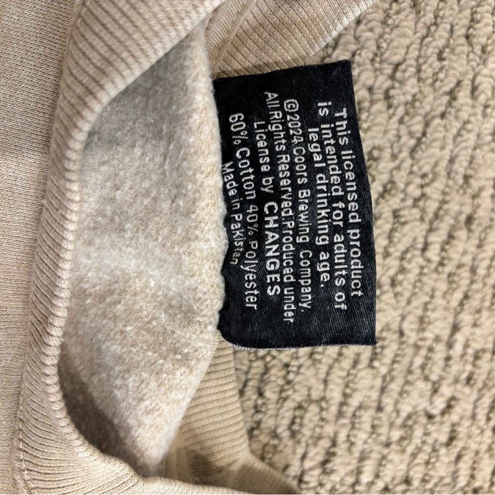 Coors Not My First Rodeo Oversized Pullover - Picture 8 of 8